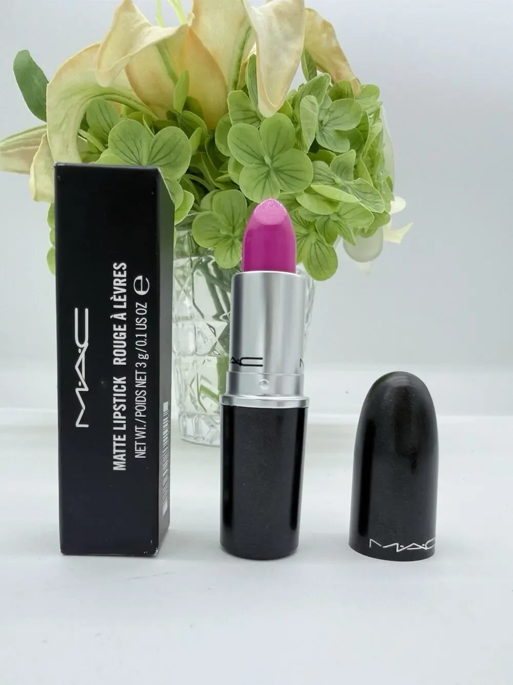 MAC Matte Lipstick CANDY YUM-YUM Full Size 3 g / 0.1 oz